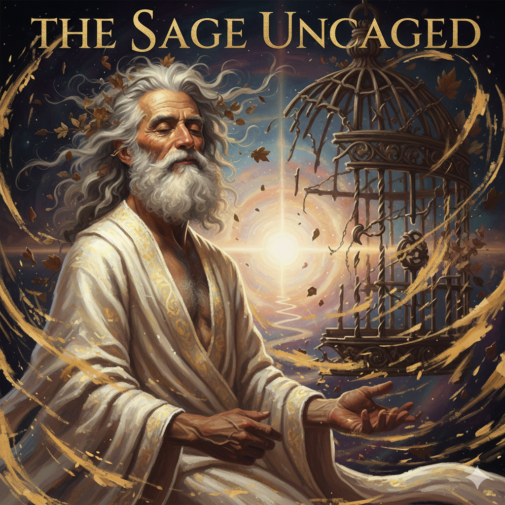 The Sage Uncaged Masterpiece